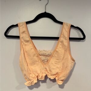 Pink‎ Anthropologie lace bralette